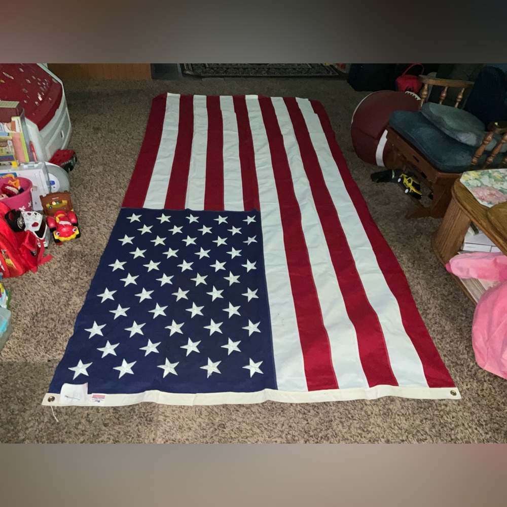 Best Valley Forge 100% Cotton Bunting American Flag